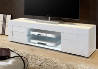 Dionne White Gloss TV Unit 181cm