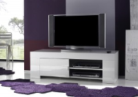 Dolce Italian Small White Gloss TV unit 140cm