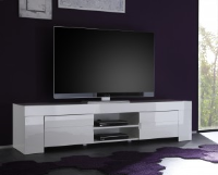 Dolce Italian White Gloss TV Unit 190cm