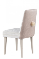 Dorothea Luxury White And Cream Dining Chair