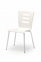 Ella White Wooden Dining Chair