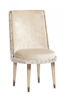 Elodie Luxury Cream Velvet Dining Chair