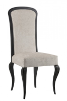 Emery High End French Inspired Cream And Gold Dining Chair