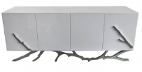 Fanchon Contemporary White Gloss Sideboard