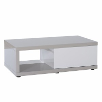 Felicia Taupe & White Gloss Coffee Table