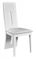 Greta White High Gloss Dining Chair