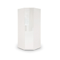 Harris White Gloss Corner Wardrobe