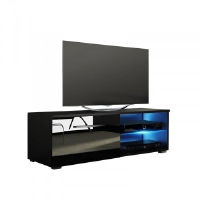 Jax Black High Gloss TV Stand 100cm