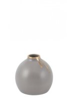 Kasha Stylish Gold And Grey Vase