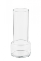 Kosta Tall Clear Glass Designer Vase