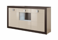 Laura Cappuccino And Wenge Sideboard