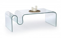 Lavinia Bent Glass Coffee Table 120cm