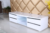Lenny Black And White High Gloss TV 180cm