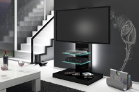 Luigi Black High Gloss TV Stand With Mount