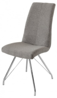 Mandy Grey Fabric Dining Chair