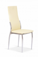 Manny PU Leather Cream Dining Chair