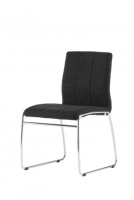 Maru Fabric Dining Chair In Black