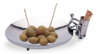 McGee Hors D'oeuvre Chrome Dish