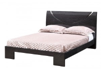 Monique Grey Gloss Double Size Bed