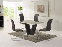 Mozart Grey Gloss Table 160cm