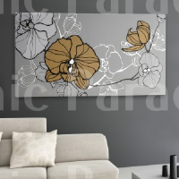 Natalia Graphic Flower Wall Art