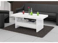 Parma High Gloss White Or Black, Cappuccino or Brown Adjustable Coffee Table