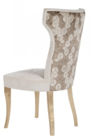 Primrose Cream Velvet Dining Chair And Gold Legs