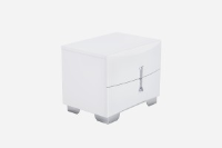 Serenity White Gloss Bedside Table