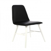 Spank Black And White Dining Chair