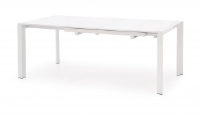 Stacey Large White Gloss Extending Table 130-250cm