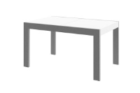 Stylus Extendable White And Grey Dining Table 160cm-260cm