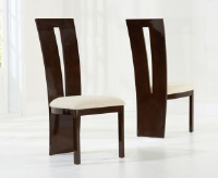 Valerie Brown Gloss Dining Chair