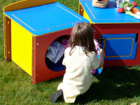 Children?s Multicoloured Recycled Plastic Play Washing Machine