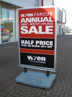  Large Poster Forecourt Signs