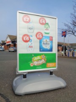  Double Sided Forecourt Signs