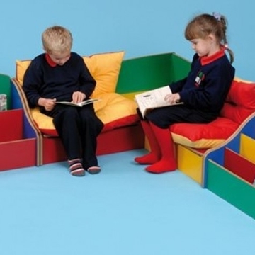 Classic Reading Corner Bench For Nurseries