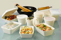 Microwave Safe Recyclable Food Containers For Take Aways