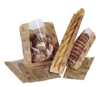 High Quality Film Front Paper Bags For Bakeries