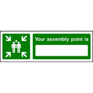 Industrial Assembly Point Signage