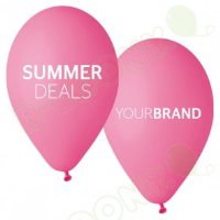 Summer Deals Printed Latex Balloons For Car Dealerships