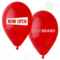 Bespoke Now Open Printed Latex Balloons For Retail Stores