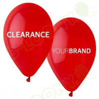 Bespoke Clearance Printed Latex Balloons For Retail Stores