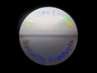 Water Resistant Security Labels For Identification Information