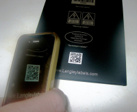 Chemical Resistant QR Code Labels For Logo And Branding