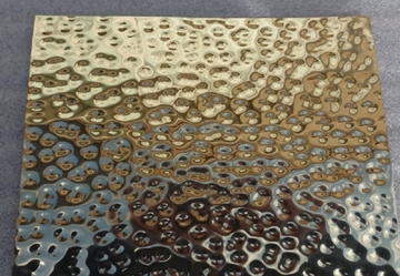 Brass Sheet Metal Hammered Hand Beaten