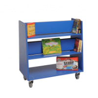 Mobile Storage Bookcases On Wheels