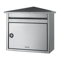 B560 Stainless Steel Letterbox