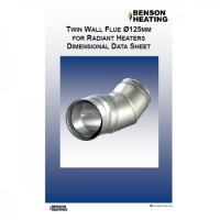 Benson Heating Stainless Steel Twin Wall Flue ? Radiant (Vision)