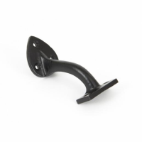 From The Anvil 83841 Handrail Bracket; 57mm (2 1/2"); 75mm Projection; Powder Coated Black (BK)