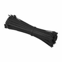 Cable Ties; Black (BK); Pack (100)